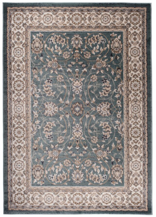 Vloerkleed Colorado Traditioneel Blauw Beige Gebloemd