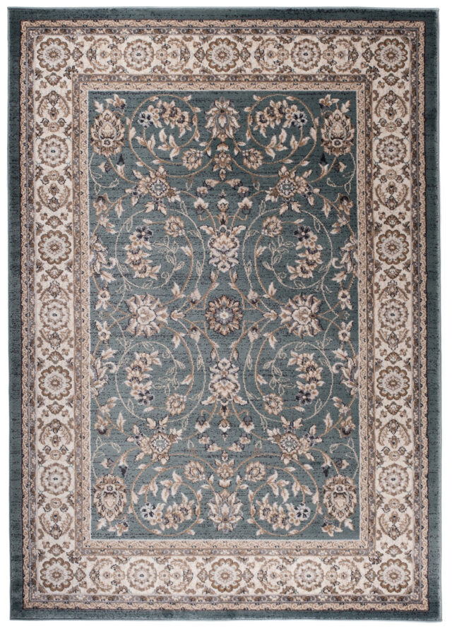Vloerkleed Colorado Traditioneel Blauw Beige Gebloemd