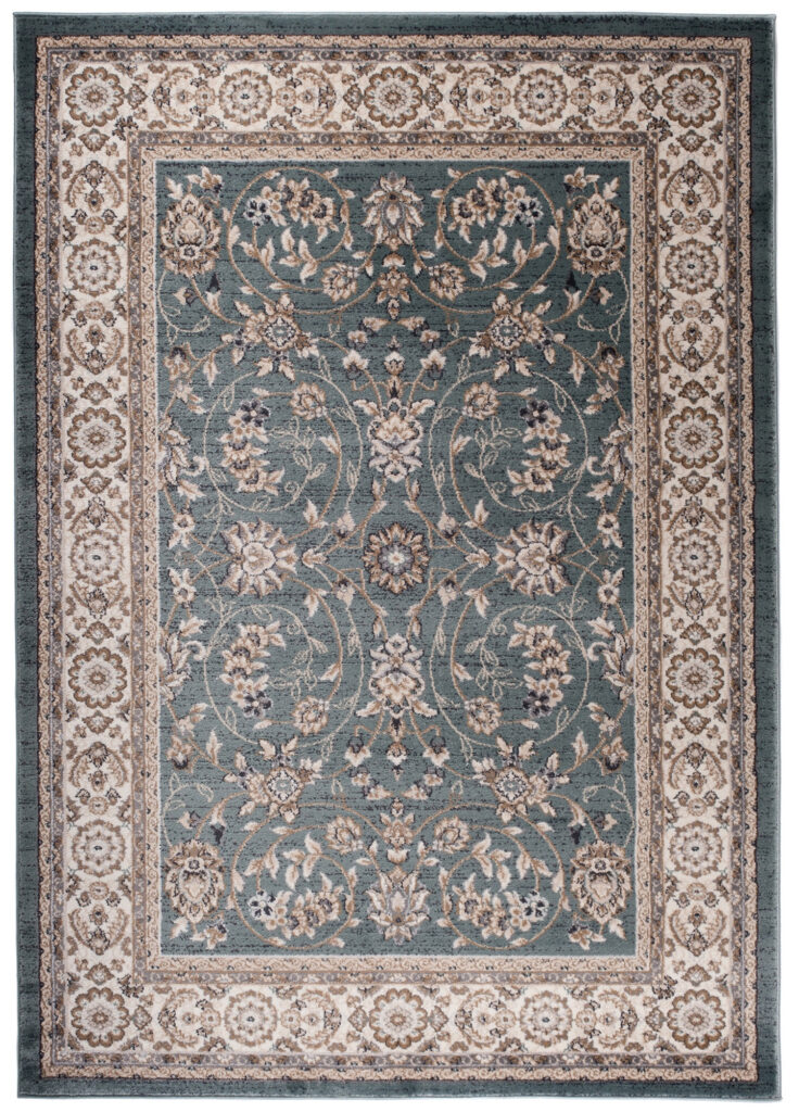 Vloerkleed Colorado Traditioneel Blauw Beige Gebloemd