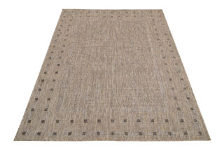 Vloerkleed Melissa Bruin Frame Indoor Outdoor