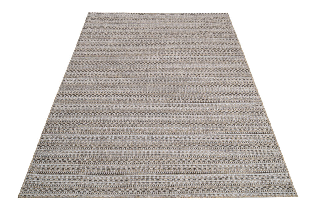 Vloerkleed Melissa Bruin Smalle Lijnen Indoor Outdoor