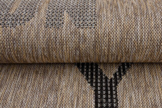 Vloerkleed Melissa Bruin Zwart Straten Indoor Outdoor