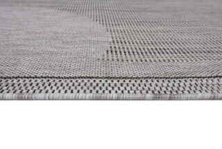 Vloerkleed Melissa Grijs Zwart Geometrisch Indoor Outdoor