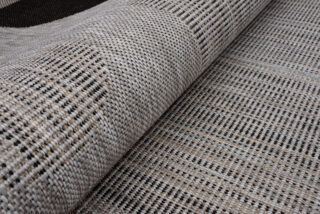 Vloerkleed Melissa Grijs Zwart Geometrisch Indoor Outdoor