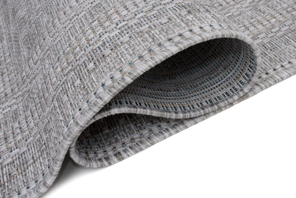 Vloerkleed Melissa Grijs Melange Geometrisch Indoor Outdoor
