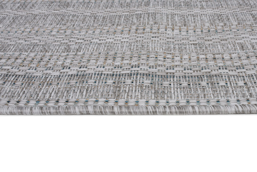 Vloerkleed Melissa Grijs Melange Geometrisch Indoor Outdoor