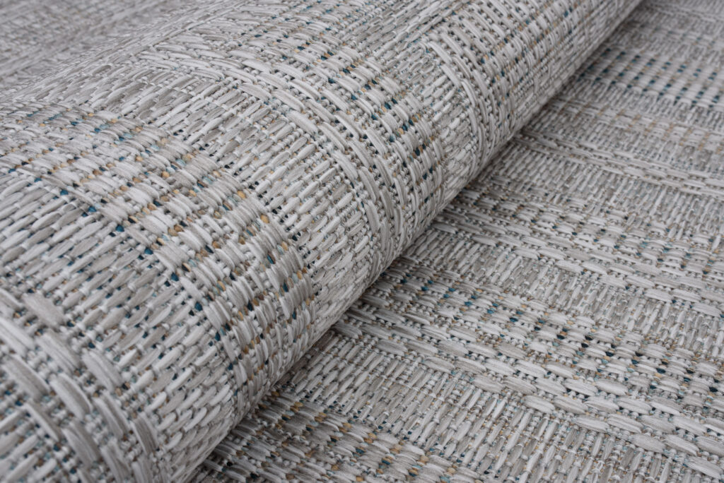 Vloerkleed Melissa Grijs Melange Geometrisch Indoor Outdoor
