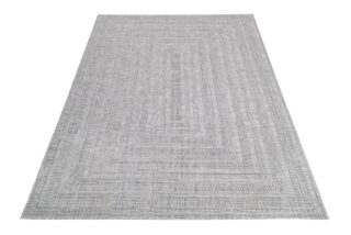 Vloerkleed Melissa Grijs Melange Geometrisch Indoor Outdoor