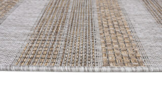 Vloerkleed Melissa Bruin Grijs Rechthoeken Indoor Outdoor