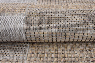 Vloerkleed Melissa Bruin Grijs Rechthoeken Indoor Outdoor
