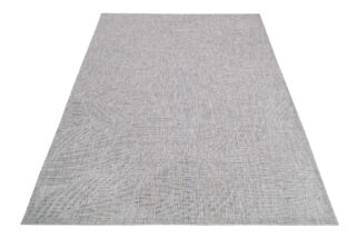 Vloerkleed Melissa Grijs Melange Bladeren Indoor Outdoor