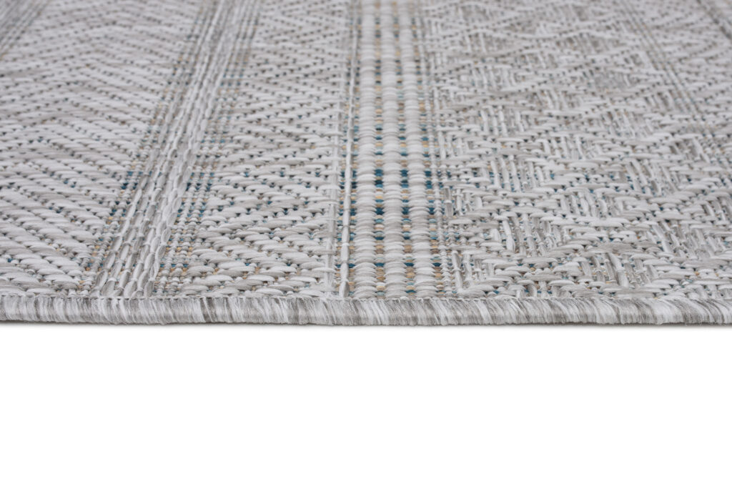 Vloerkleed Melissa Grijs Melange Ehtno Indoor Outdoor