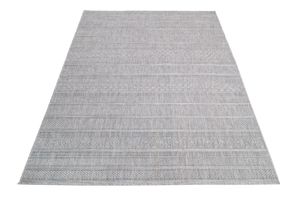 Vloerkleed Melissa Grijs Melange Ehtno Indoor Outdoor