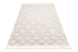 Vloerkleed Timber Indoor Outdoor Beige Ruiten Driehoeken