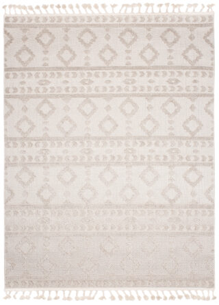 Vloerkleed Timber Indoor Outdoor Beige Ethno Kwastjes