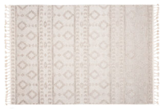 Vloerkleed Timber Indoor Outdoor Beige Ethno Kwastjes