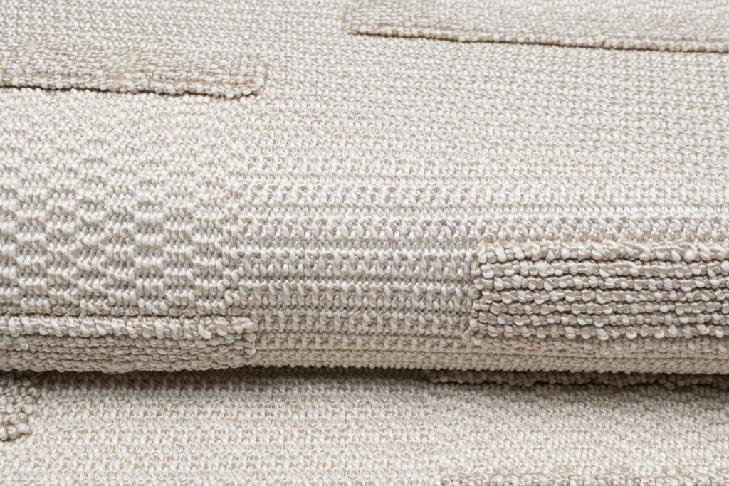 Vloerkleed Timber Indoor Outdoor Beige Gestreept Kwastjes
