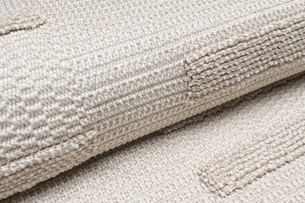Vloerkleed Timber Indoor Outdoor Beige Gestreept Kwastjes