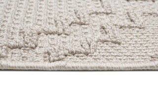 Vloerkleed Timber Indoor Outdoor Beige Marokkaans Kwastjes