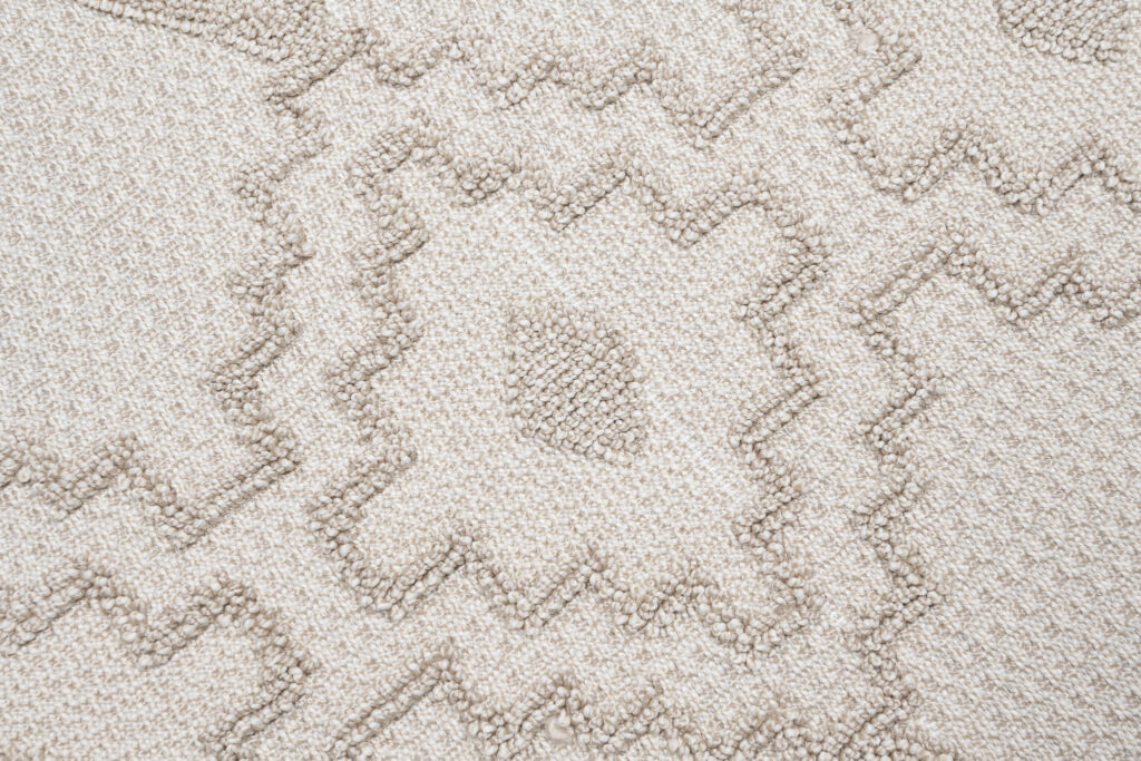 Vloerkleed Timber Indoor Outdoor Beige Marokkaans Kwastjes