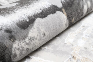 Vloerkleed Golden Grijs Creme Abstract