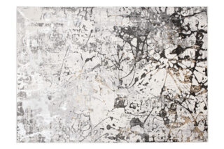 Vloerkleed Golden Grijs Creme Abstract