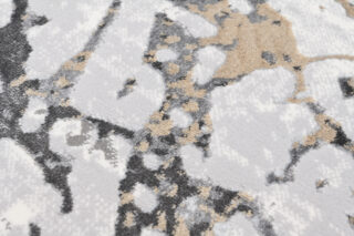 Vloerkleed Golden Grijs Creme Abstract