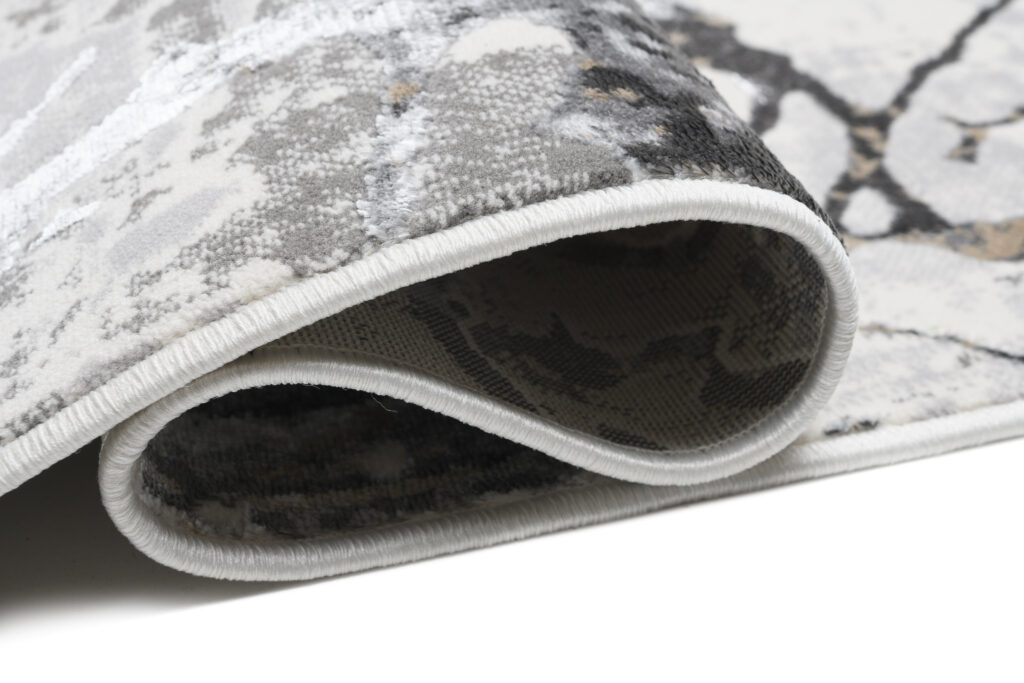 Vloerkleed Golden Grijs Creme Abstract