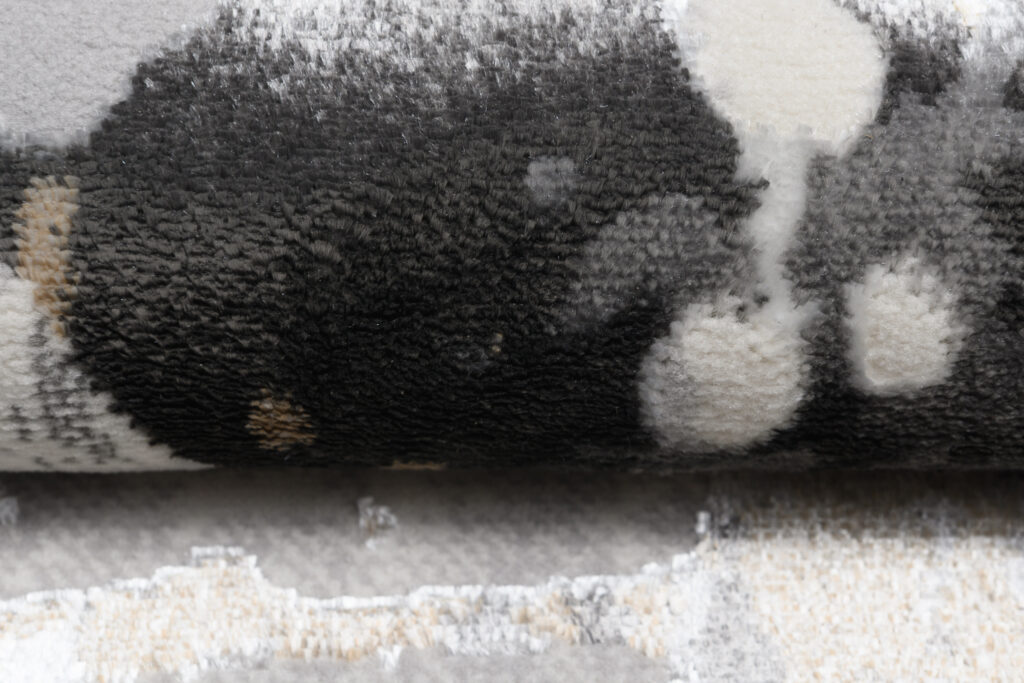 Vloerkleed Golden Grijs Creme Abstract