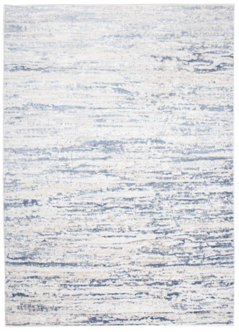 Vloerkleed Sky Blauw Creme Modern Stroken