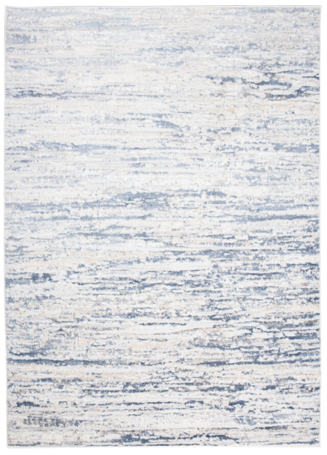 Vloerkleed Sky Blauw Creme Modern Stroken