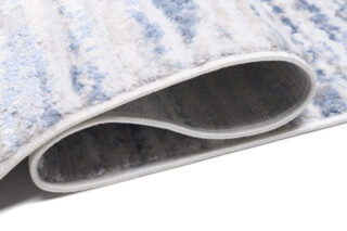 Vloerkleed Sky Blauw Creme Modern Stroken