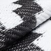 Vloerkleed Ibiza Dubbelzijdig Waterdicht Zwart Wit