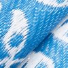 Vloerkleed Ibiza Kunststof Dubbelzijdig Waterdicht Marineblauw Wit Cirkels