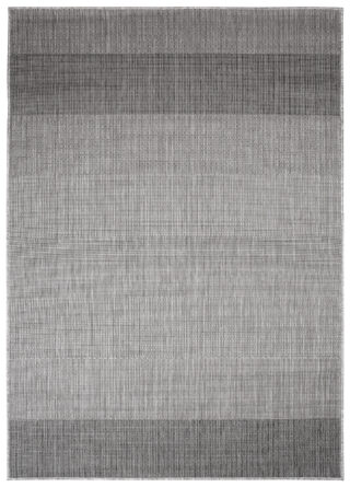 Vloerkleed Capri Grijs Lijnen Indoor Outdoor Sisal Modern