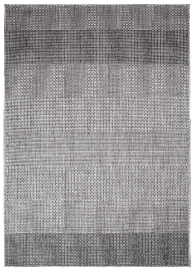 Vloerkleed Capri Grijs Lijnen Indoor Outdoor Sisal Modern
