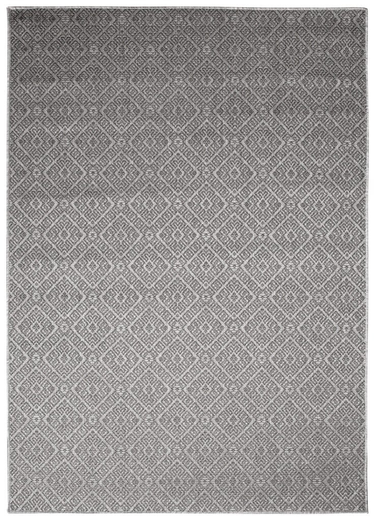 Vloerkleed Capri Grijs Mozaïek Indoor Outdoor Modern Sisal