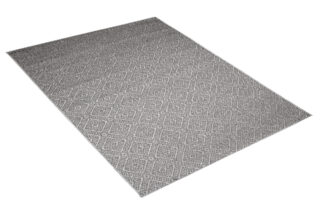 Vloerkleed Capri Grijs Mozaïek Indoor Outdoor Modern Sisal