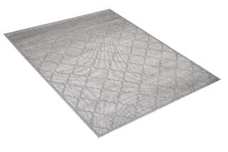 Vloerkleed Capri Grijs Licht Trellis Indoor Outdoor Sisal