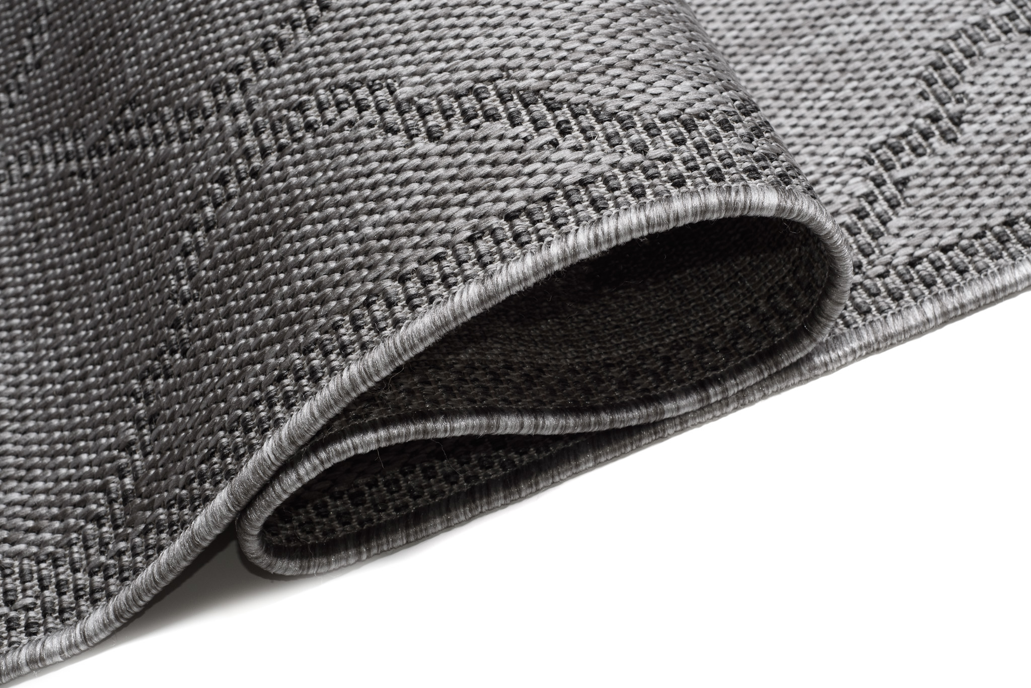 Vloerkleed Capri Grijs Licht Trellis Indoor Outdoor Sisal