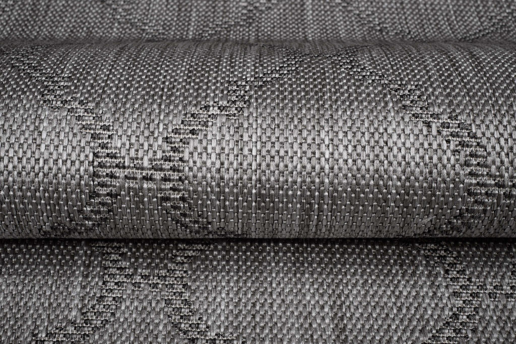 Vloerkleed Capri Grijs Licht Trellis Indoor Outdoor Sisal