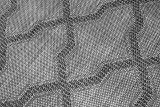 Vloerkleed Capri Grijs Trellis Indoor Outdoor Sisal Modern