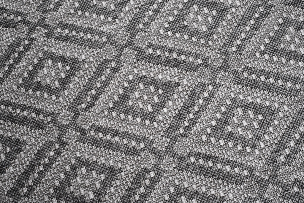 Vloerkleed Capri Grijs Mozaïek Indoor Outdoor Sisal Modern