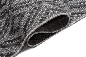 Vloerkleed Capri Grijs Mozaïek Indoor Outdoor Sisal Modern