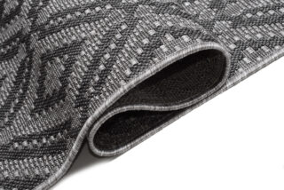 Vloerkleed Capri Grijs Mozaïek Indoor Outdoor Sisal Modern