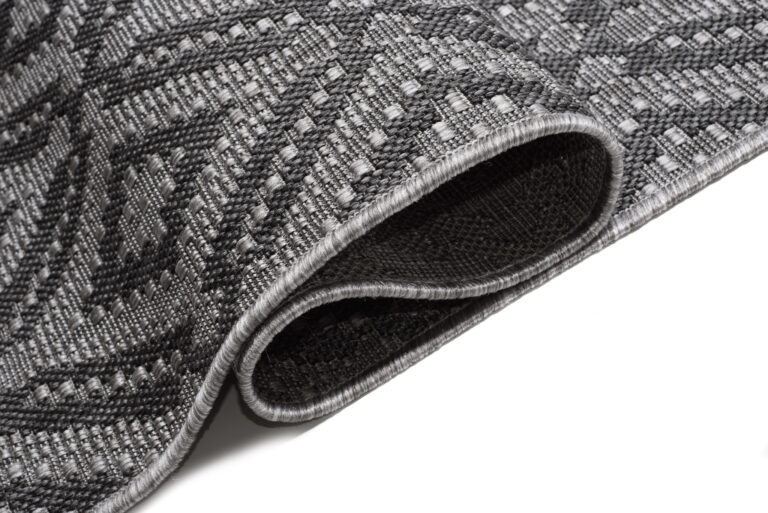 Vloerkleed Capri Grijs Mozaïek Indoor Outdoor Sisal Modern