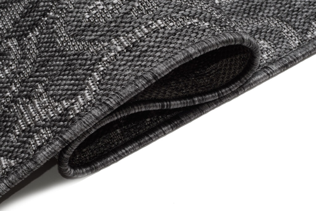 Vloerkleed Capri Grijs Gebloemd Indoor Outdoor Modern Sisal