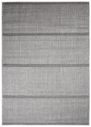 Vloerkleed Capri Grijs Modern Lijnen Indoor Outdoor Sisal