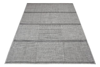 Vloerkleed Capri Grijs Modern Lijnen Indoor Outdoor Sisal