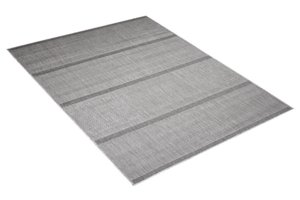 Vloerkleed Capri Grijs Modern Lijnen Indoor Outdoor Sisal